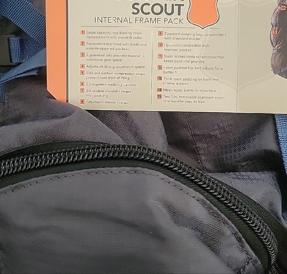 Field & Stream Internal Frame 65L Backpack - Picture 4 of 7